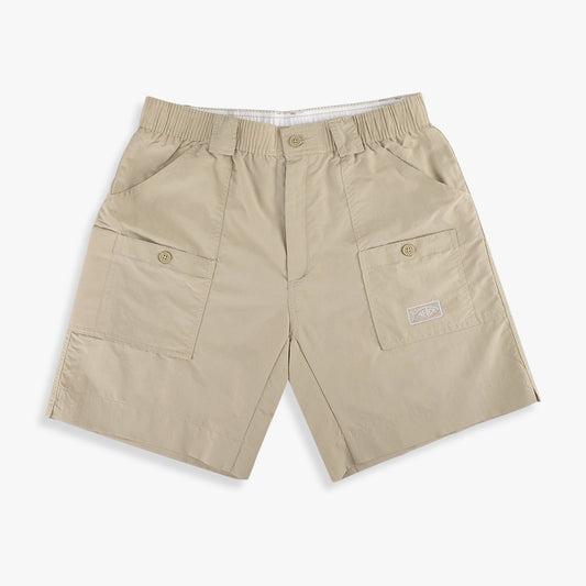 Khaki Original Mens Fishing Shorts Long - Classic Colors - AFTCO / AFTCO Special Offer