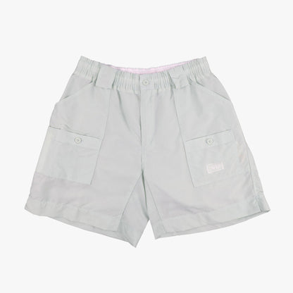 Silver Original Mens Fishing Shorts Long - Limited Colors / AFTCO Essential