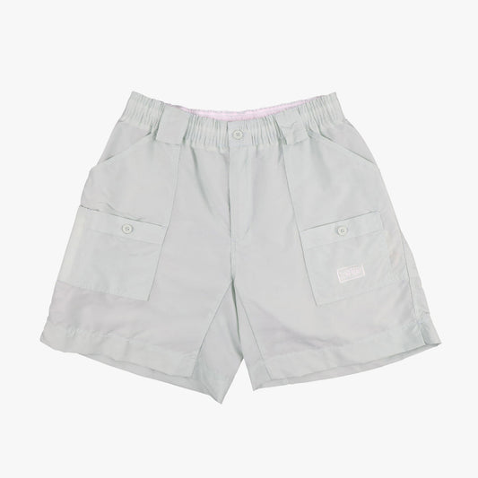 Silver Original Mens Fishing Shorts Long - Limited Colors / AFTCO Essential