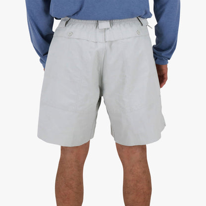 Silver Original Mens Fishing Shorts Long - Limited Colors / AFTCO Essential