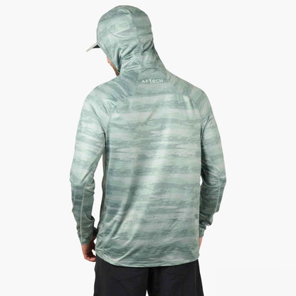 Oyster Gray Heather Adapt Tactical Phase Change Performance Shirt / AFTCO Featured
