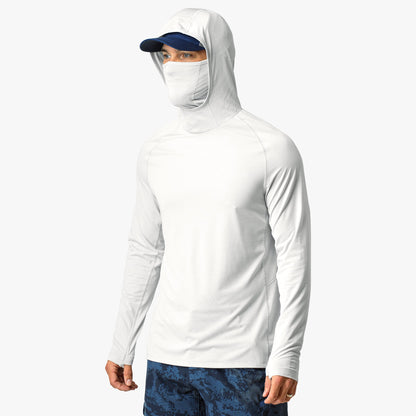 Oyster Gray Heather Adapt Tactical Phase Change Performance Shirt / AFTCO Featured