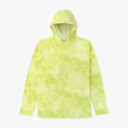 Sand Grouper Camo Ocean Bound Hooded Performance Shirt / AFTCO Sale
