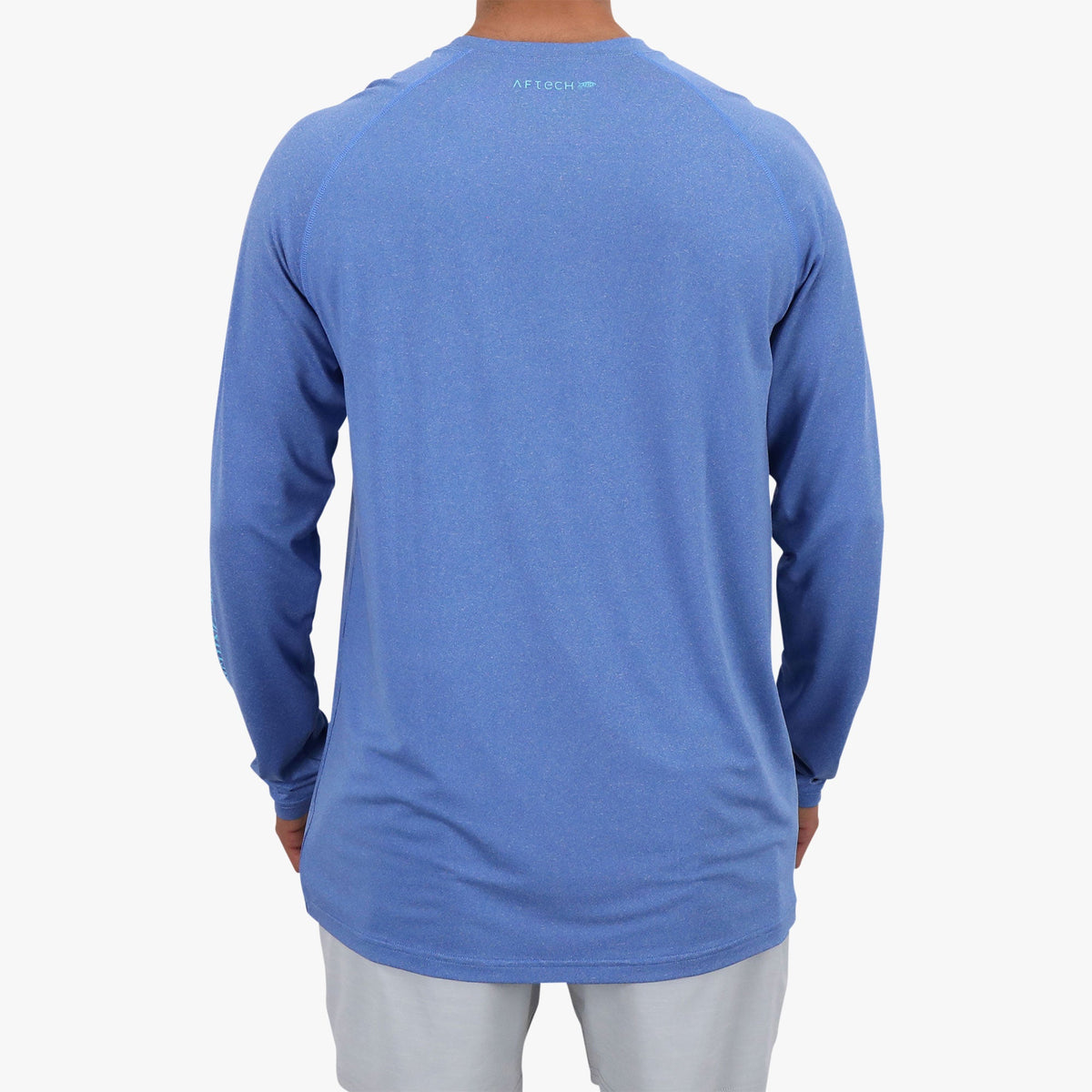 Coral Sands Heather Men's Long Sleeve Sun Protection Shirt - Samurai by AFTCO / AFTCO Special Offer