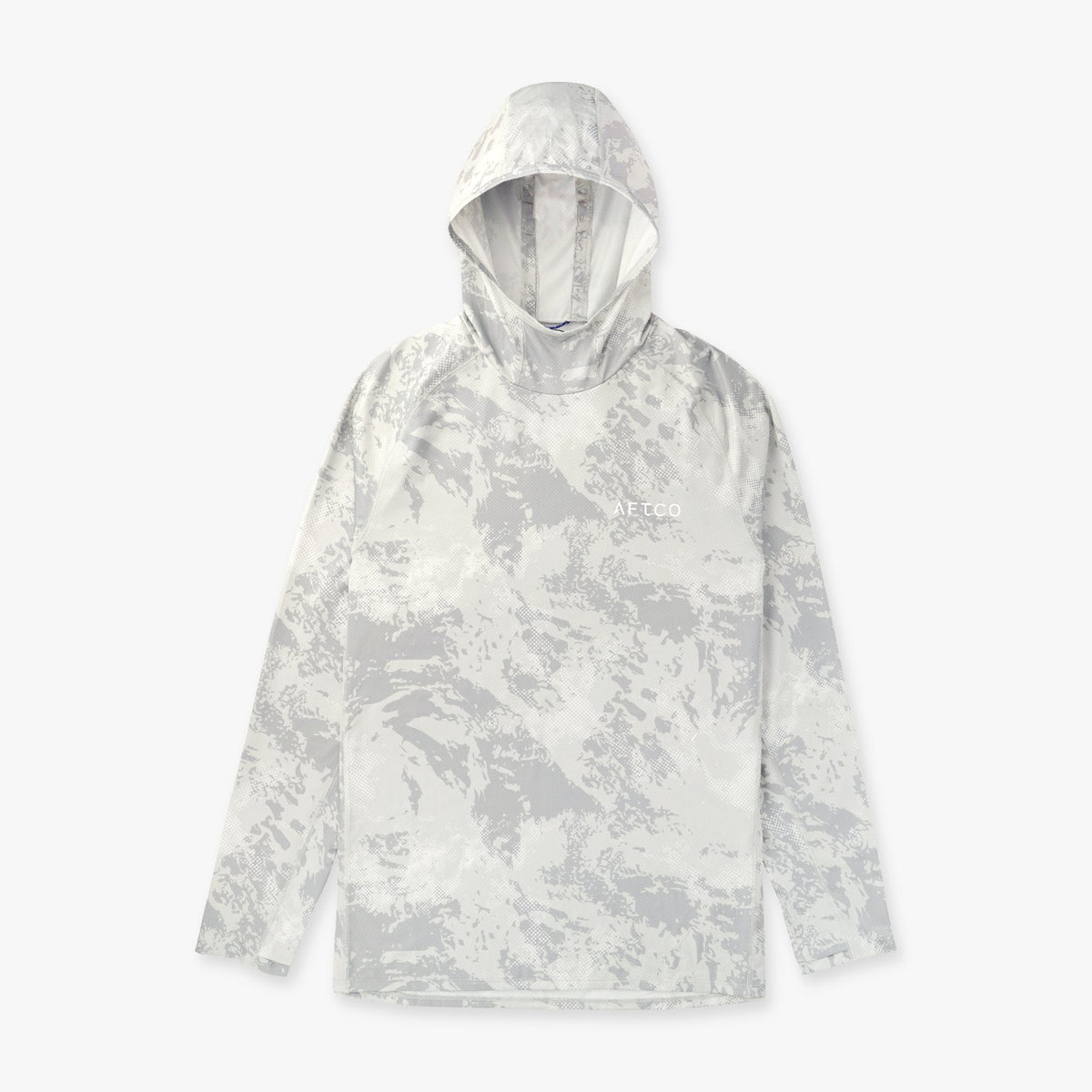 Tidal Current Camo Adapt Phase Change Hooded Fishing Shirt / AFTCO Smart Buy