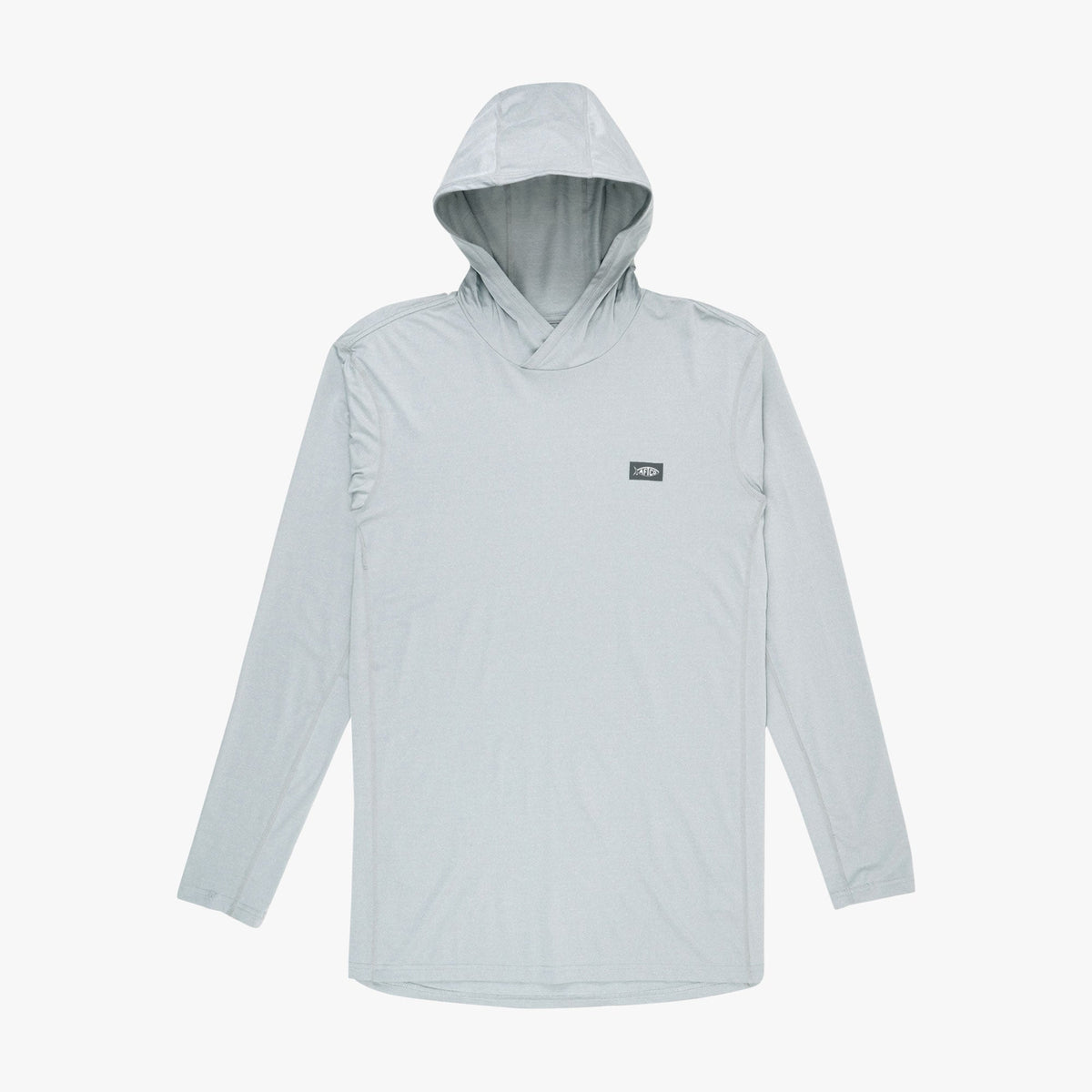 Conch Heather Air O Mesh Hooded Fishing Shirt / AFTCO Smart Buy