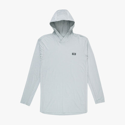 Conch Heather Air O Mesh Hooded Fishing Shirt / AFTCO Smart Buy