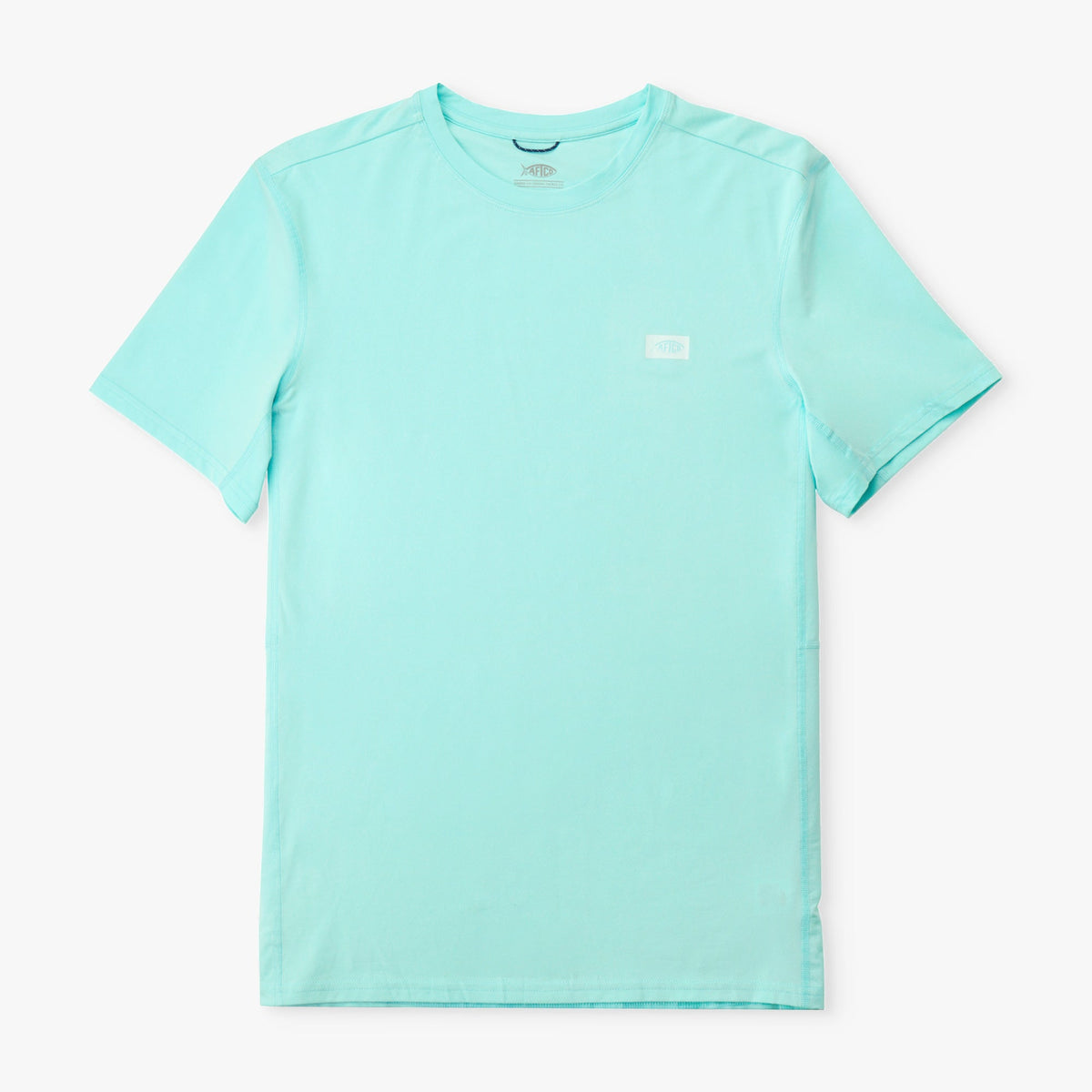 Shoreline Blue Heather Air O Mesh Breathable Fishing Shirt / AFTCO Value