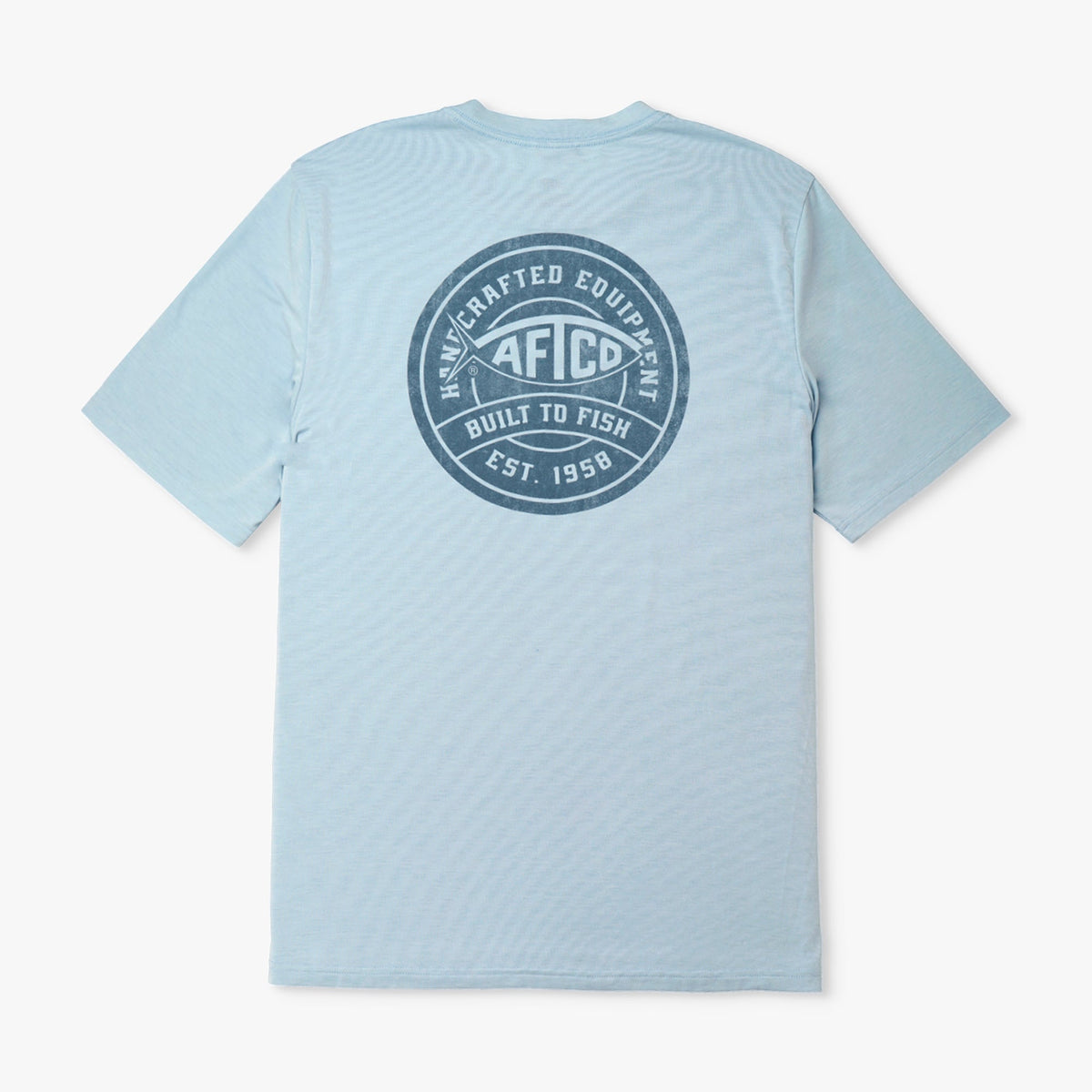 Fathom Heather Ocean Bound Short Sleeve Fishing Shirts |AFTCO / AFTCO Trending