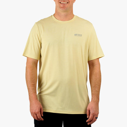Fathom Heather Ocean Bound Short Sleeve Fishing Shirts |AFTCO / AFTCO Trending