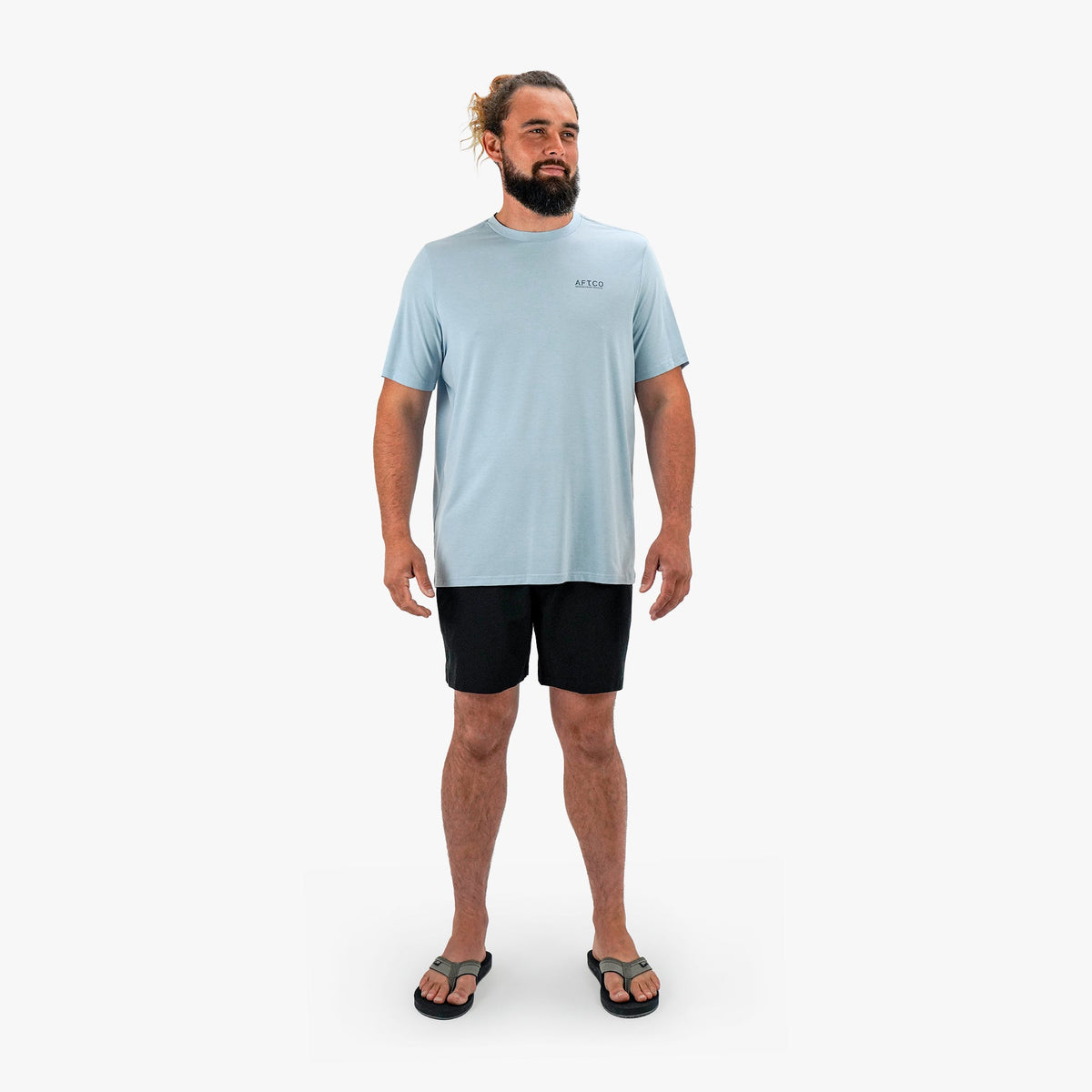 Fathom Heather Ocean Bound Short Sleeve Fishing Shirts |AFTCO / AFTCO Trending