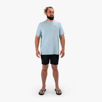 Fathom Heather Ocean Bound Short Sleeve Fishing Shirts |AFTCO / AFTCO Trending