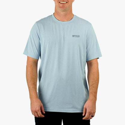 Fathom Heather Ocean Bound Short Sleeve Fishing Shirts |AFTCO / AFTCO Trending