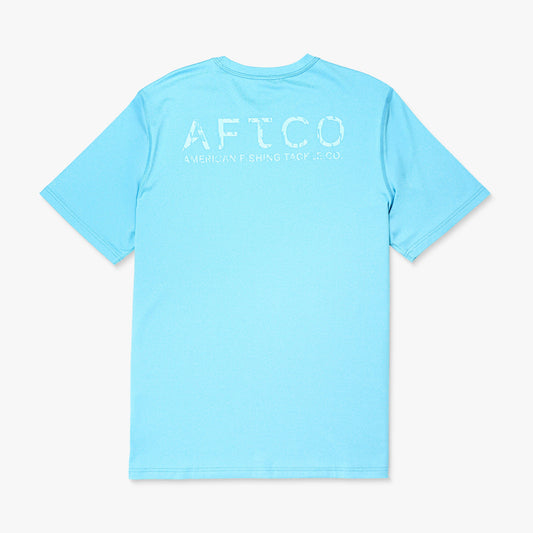 Splish Splash Heather Big Guy Samurai SS Performance Shirt / AFTCO Top Pick