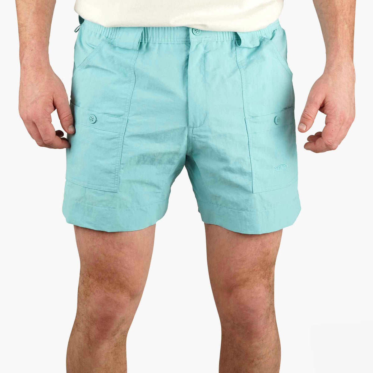 Pastel Turquoise Original Fishing Shorts by AFTCO / AFTCO Exclusive