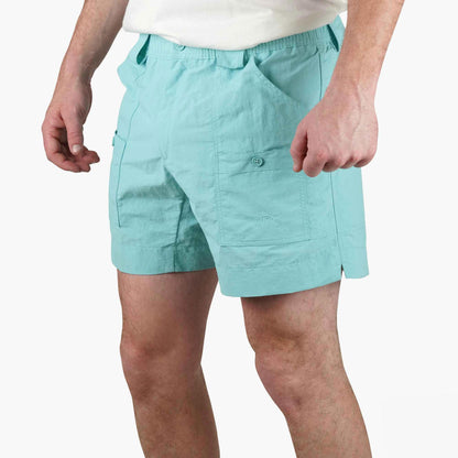 Pastel Turquoise Original Fishing Shorts by AFTCO / AFTCO Exclusive