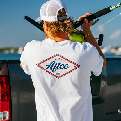 Naval Sherman SS Fishing T-Shirt / AFTCO New