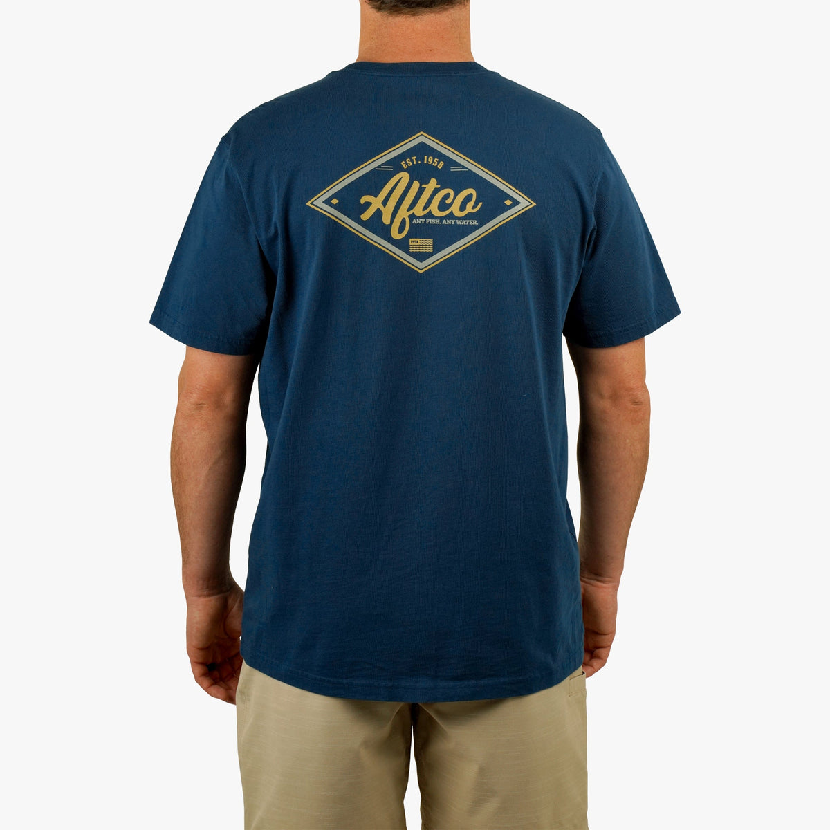 Naval Sherman SS Fishing T-Shirt / AFTCO New