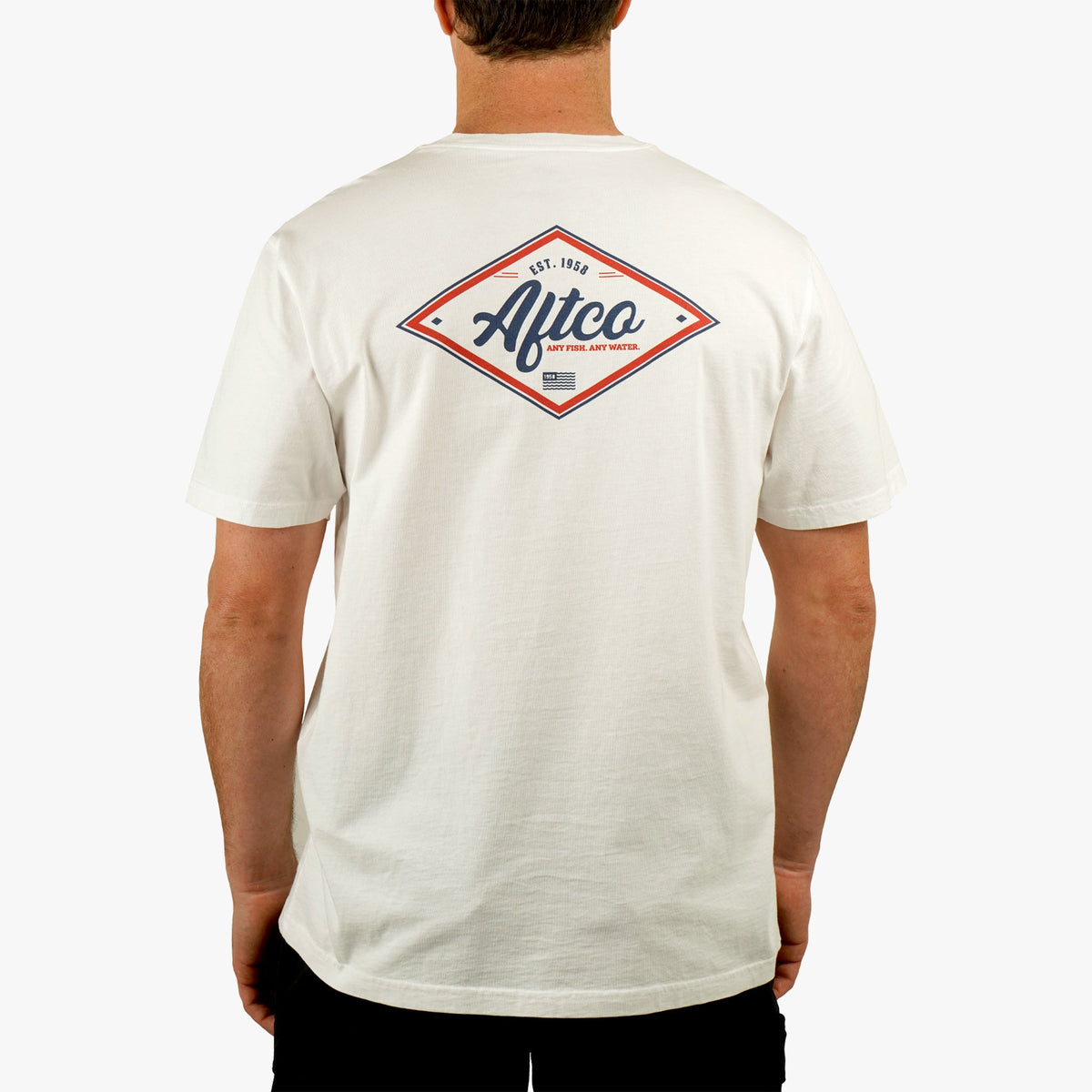 Naval Sherman SS Fishing T-Shirt / AFTCO New