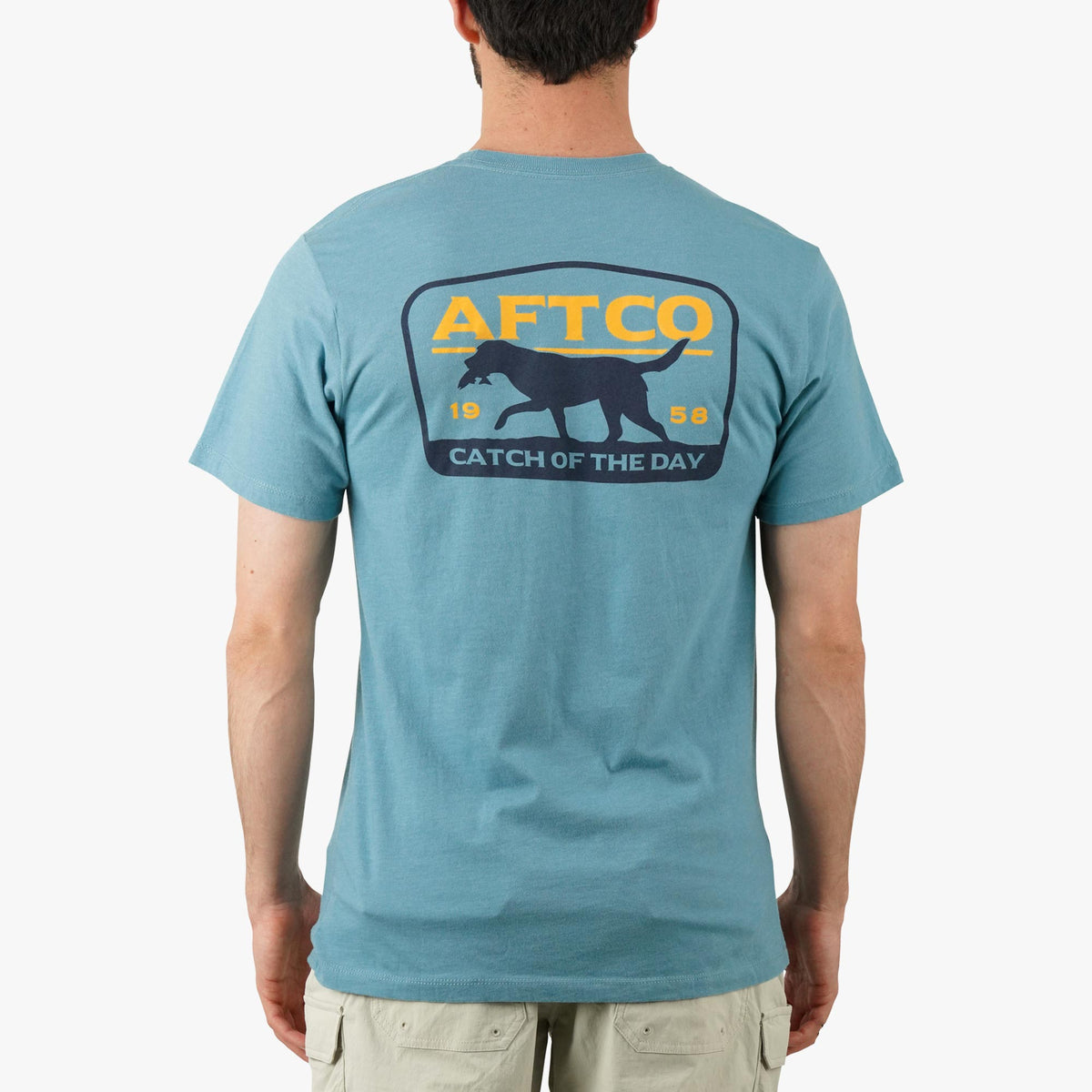 Aquifer Heather Fetch SS Fishing T-Shirts / AFTCO Great Value