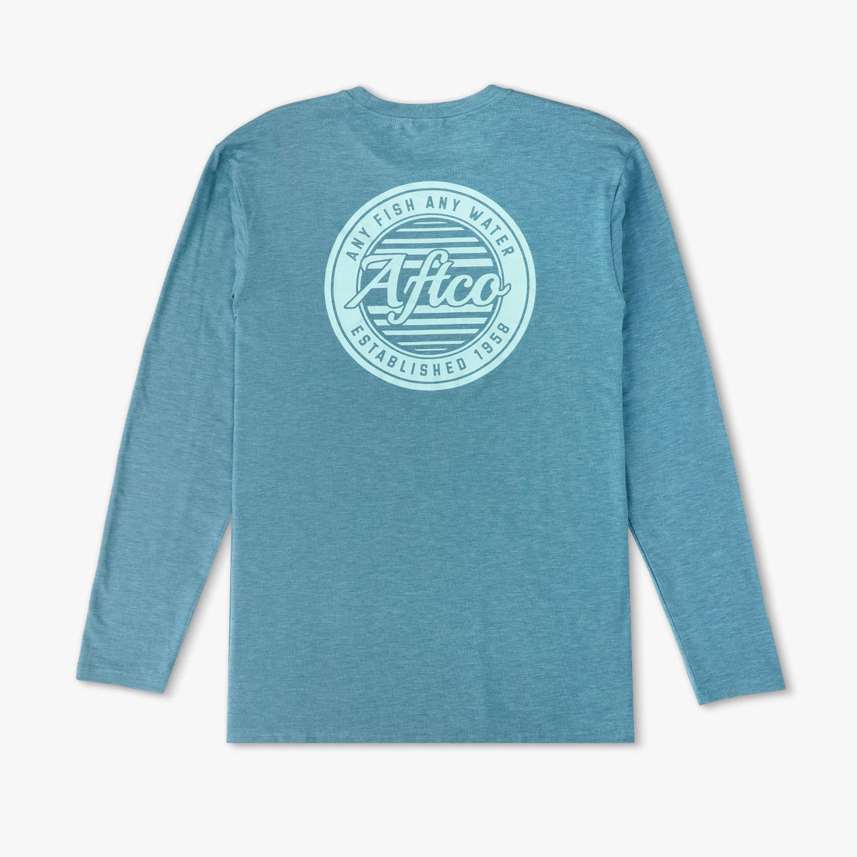 Arctic Heather Ocean Bound LS UV Protection Fishing Shirts / AFTCO Best Seller