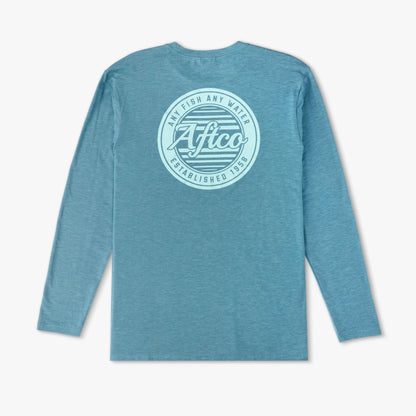 Arctic Heather Ocean Bound LS UV Protection Fishing Shirts / AFTCO Best Seller