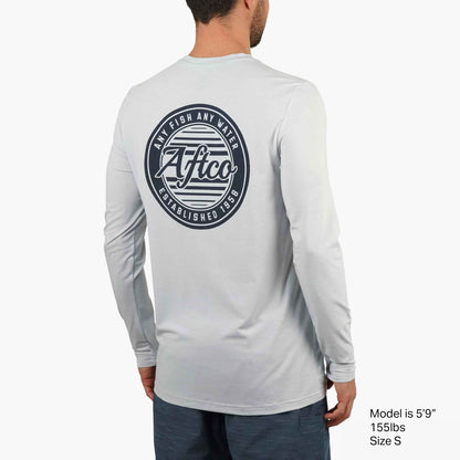 Arctic Heather Ocean Bound LS UV Protection Fishing Shirts / AFTCO Best Seller
