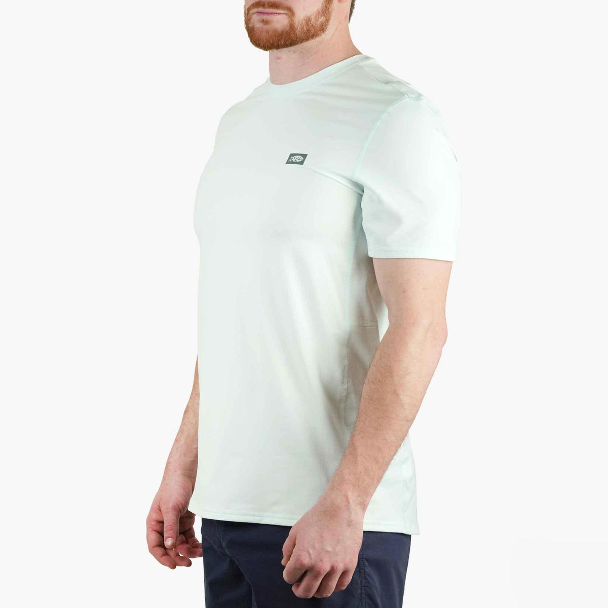 Hint Of Mint Heather Air O Mesh Breathable Fishing Shirt / AFTCO Trending