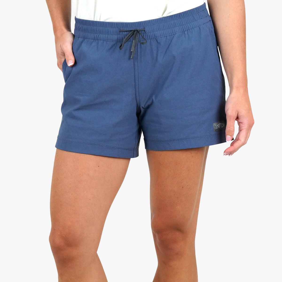 Harbor Gray Women's Cloudbreak Volley Shorts / AFTCO Recommended