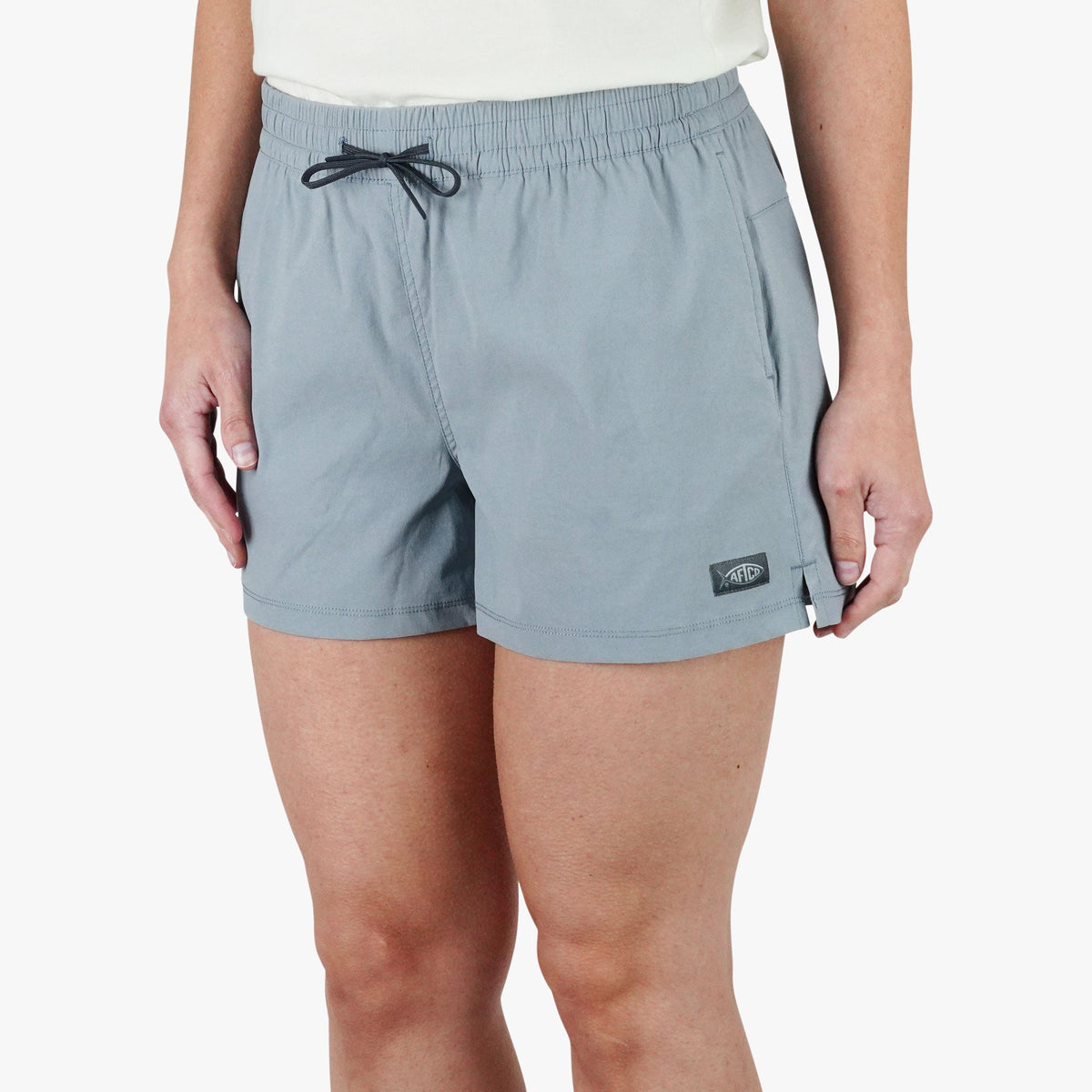 Harbor Gray Women's Cloudbreak Volley Shorts / AFTCO Recommended