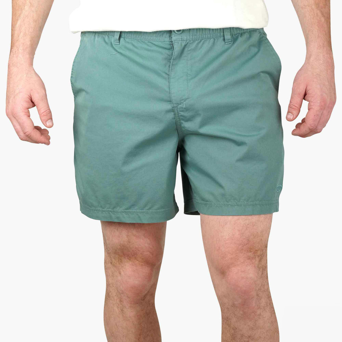 Jade Dust Landlocked Stretch Shorts / AFTCO Featured