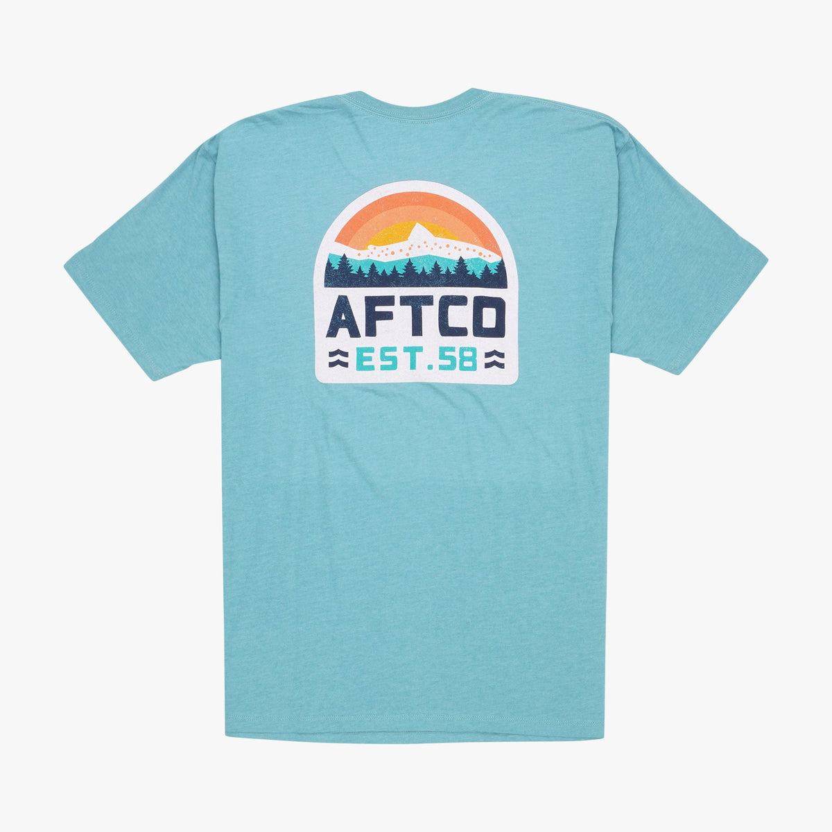Midnight Heather Rustic Fishing T-Shirts / AFTCO Deals