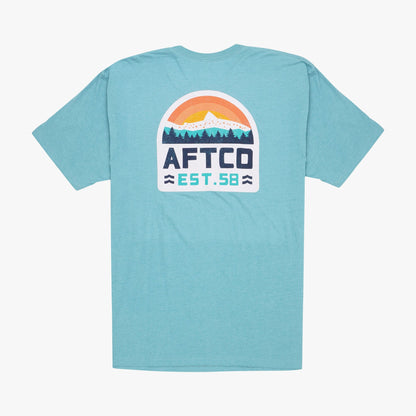 Midnight Heather Rustic Fishing T-Shirts / AFTCO Deals