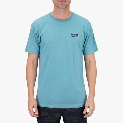Midnight Heather Rustic Fishing T-Shirts / AFTCO Deals