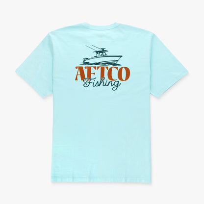 Clearwater Dreamer SS Boat T-Shirt / AFTCO Quality
