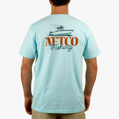 Clearwater Dreamer SS Boat T-Shirt / AFTCO Quality