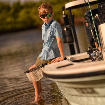 True Red Kids Original Fishing Shorts / AFTCO Customer Favorite