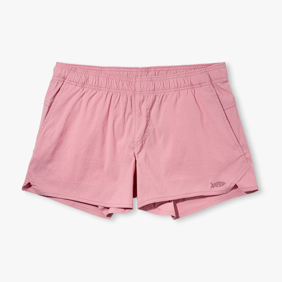 Light Gray Women's Sirena Hybrid Tech Shorts / AFTCO Discount