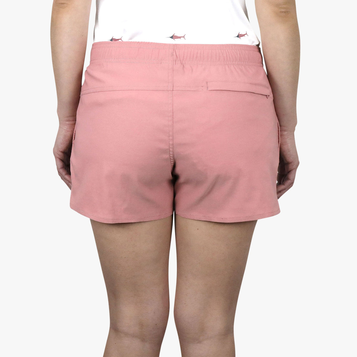 Light Gray Women's Sirena Hybrid Tech Shorts / AFTCO Discount