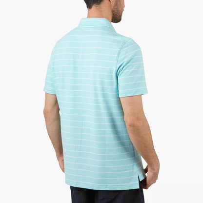Slate Blue Heather Butterfish Fishing Polo Shirt / AFTCO Popular