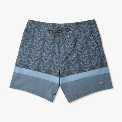 Blue Shadow Cocoboardie Recycled Fishing Boardshorts / AFTCO Featured