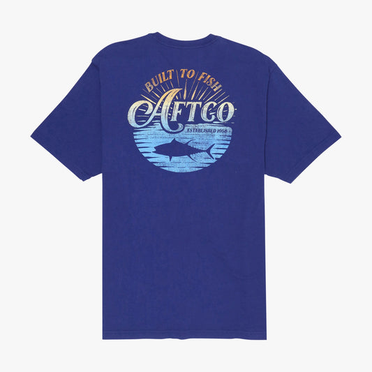 Storm Blue Alkaline SS T-Shirt / AFTCO Essential