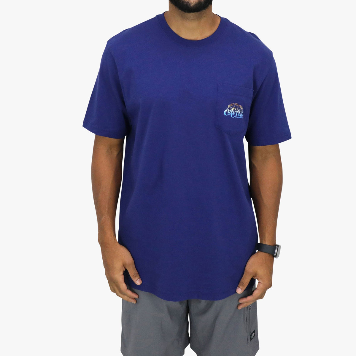 Storm Blue Alkaline SS T-Shirt / AFTCO Essential