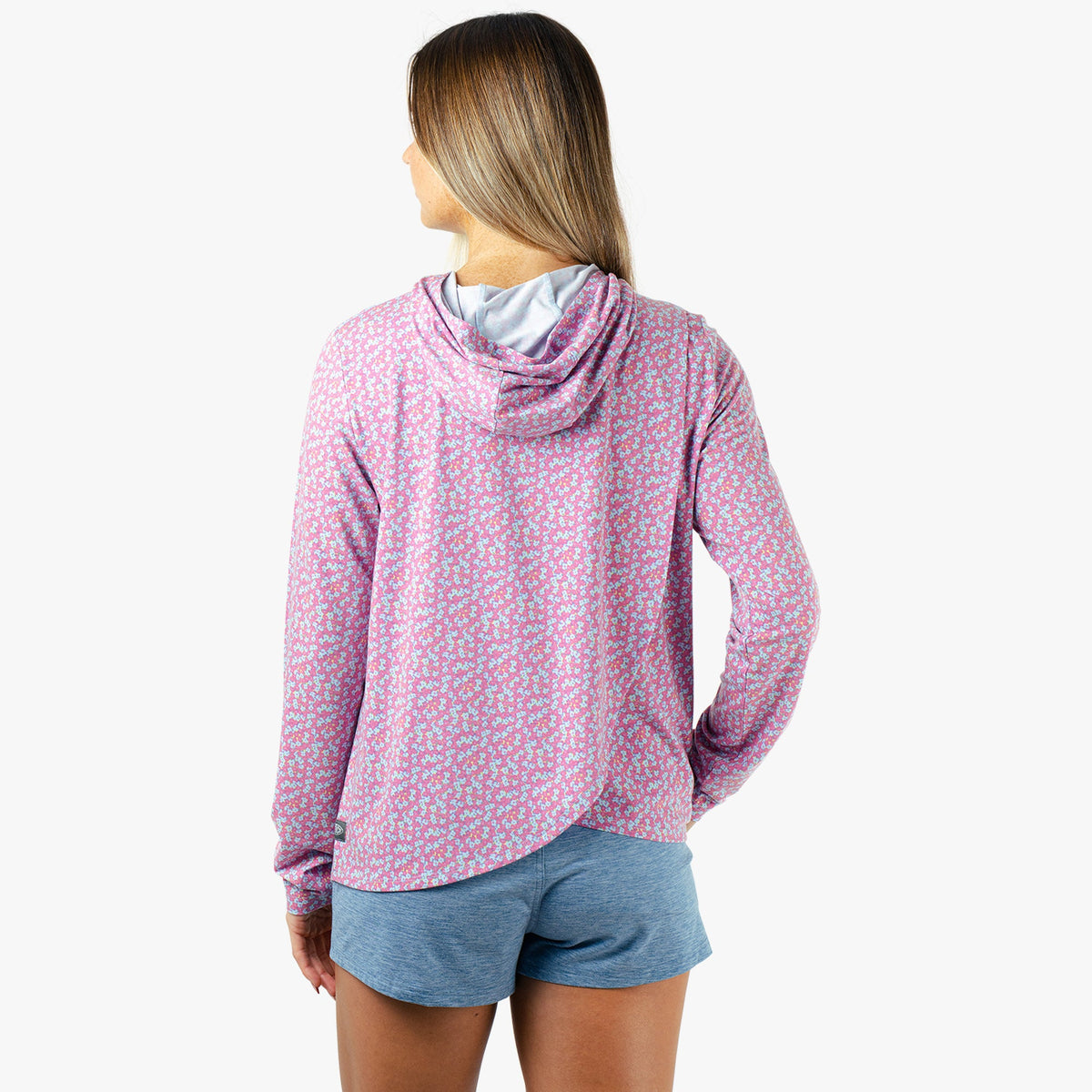 Bay Leaf Women's Ocean Bound Hooded Performance Shirt / AFTCO Recommended