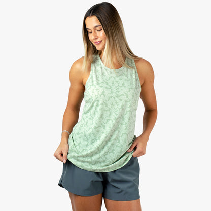 Bay Leaf AFTCO Ocean Bound Women's Fishing Tank Top / AFTCO Featured