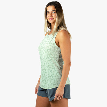 Bay Leaf AFTCO Ocean Bound Women's Fishing Tank Top / AFTCO Featured