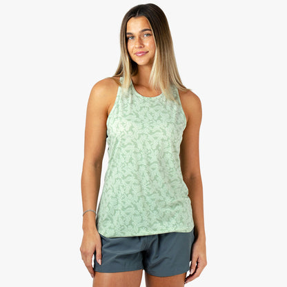 Bay Leaf AFTCO Ocean Bound Women's Fishing Tank Top / AFTCO Featured