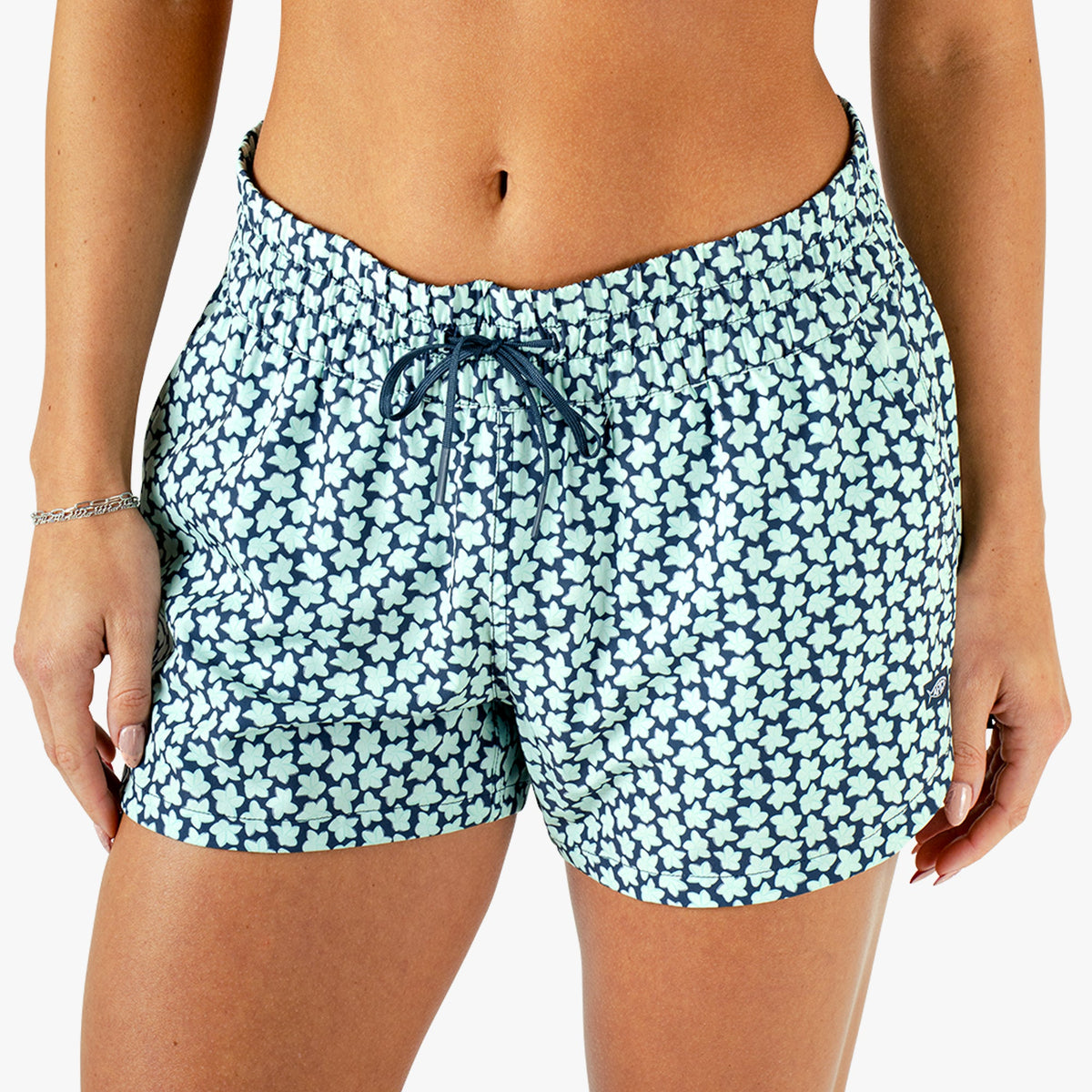 Ink Women's Strike Printed Swim Shorts / AFTCO Great Value