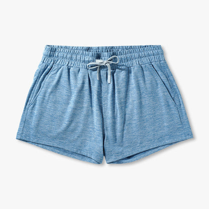 Captains Blue Heather Women's Electrolyte Fishing Shorts / AFTCO Best Price