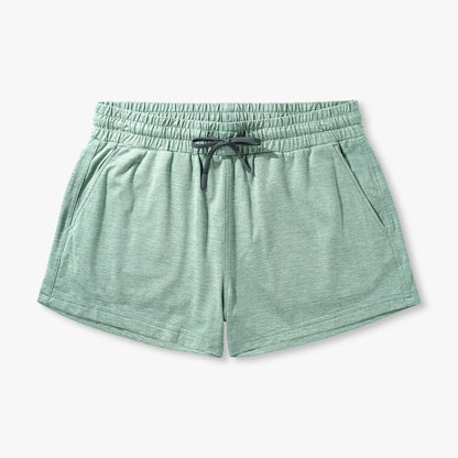 Captains Blue Heather Women's Electrolyte Fishing Shorts / AFTCO Best Price